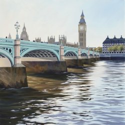 Autumn Light Westminster Bridge